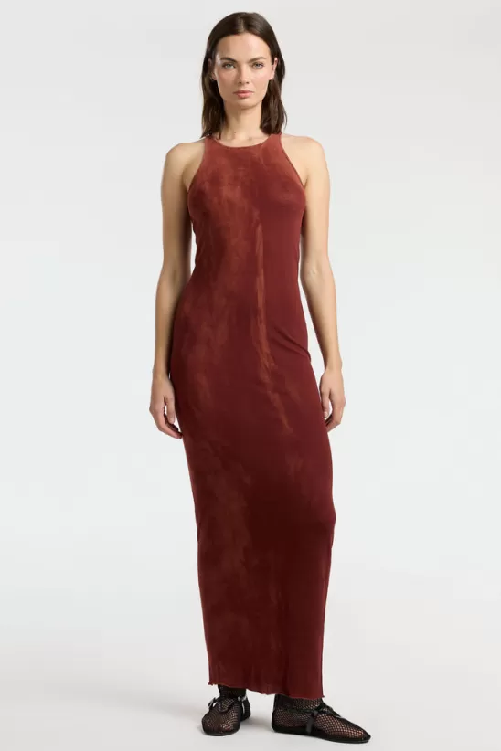 COTTONCITIZEN Dresses + Skirts<Marbella Maxi Dress VintageRedWine